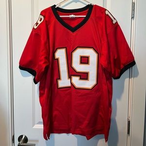 Keyshawn Johnson autograph Tampa Bay replica Jersey